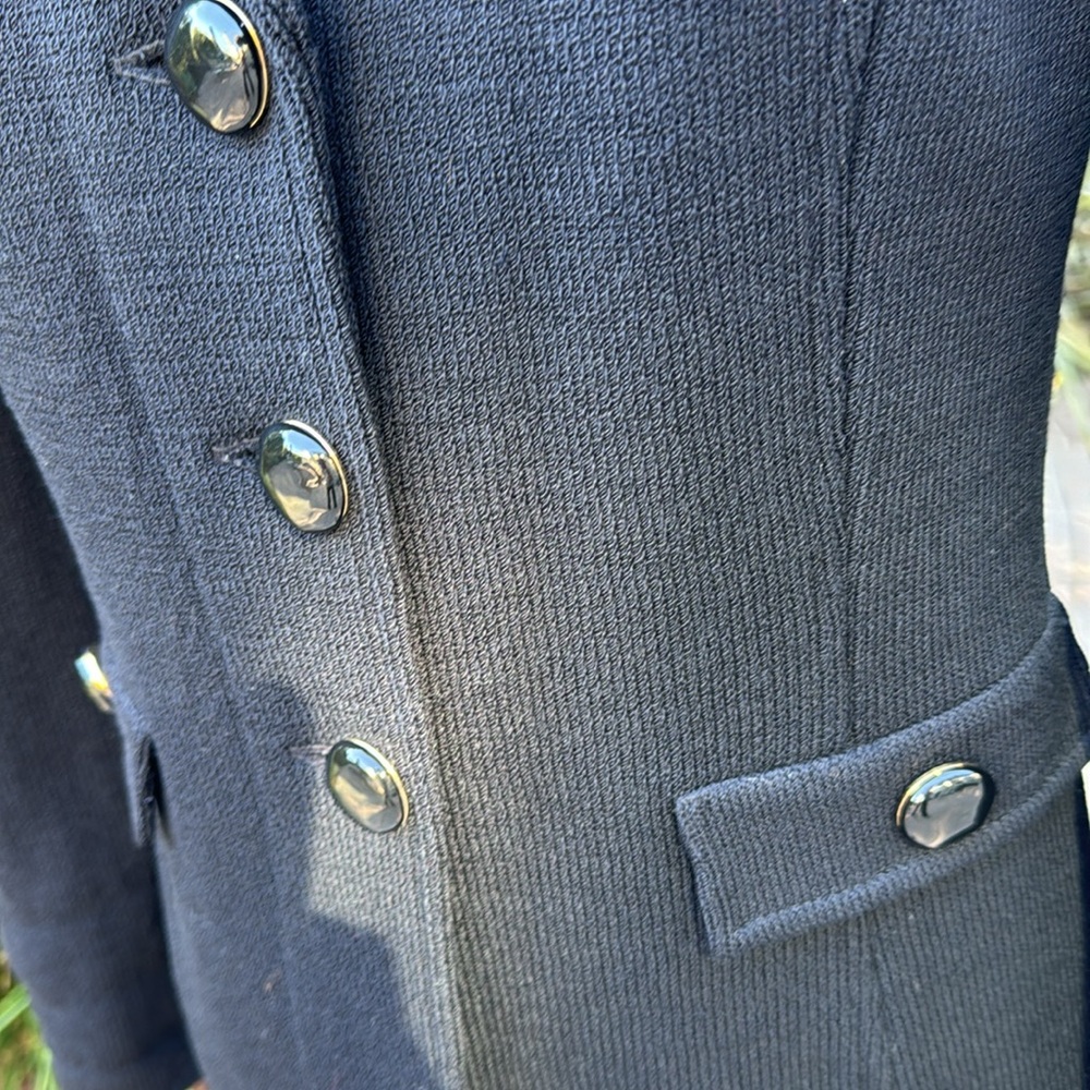St. John Black Blazer - Picture 5 of 12